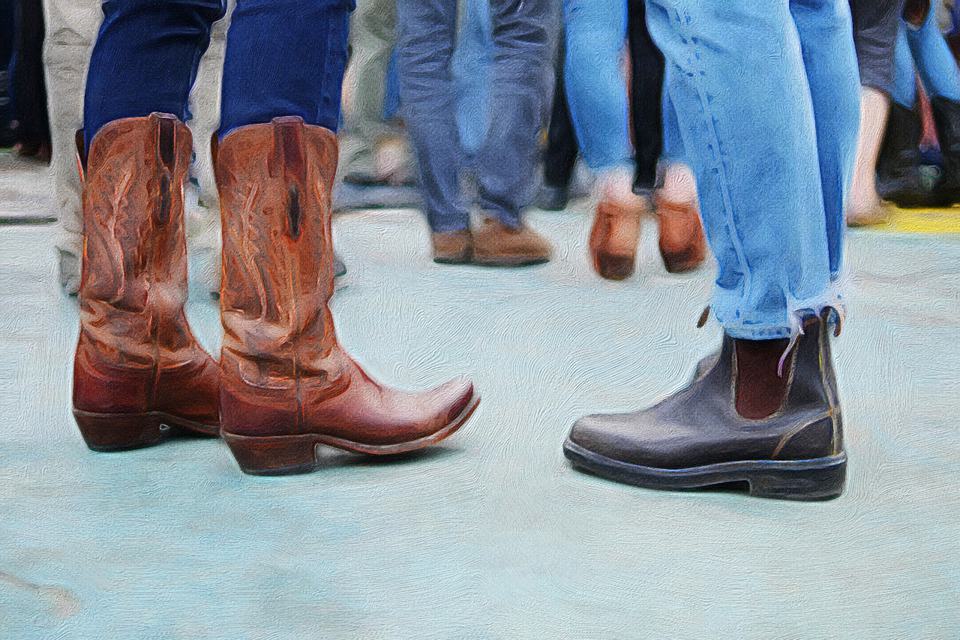 shrinking cowboy boots