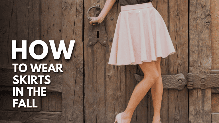 How To Wear Skirts In The Fall