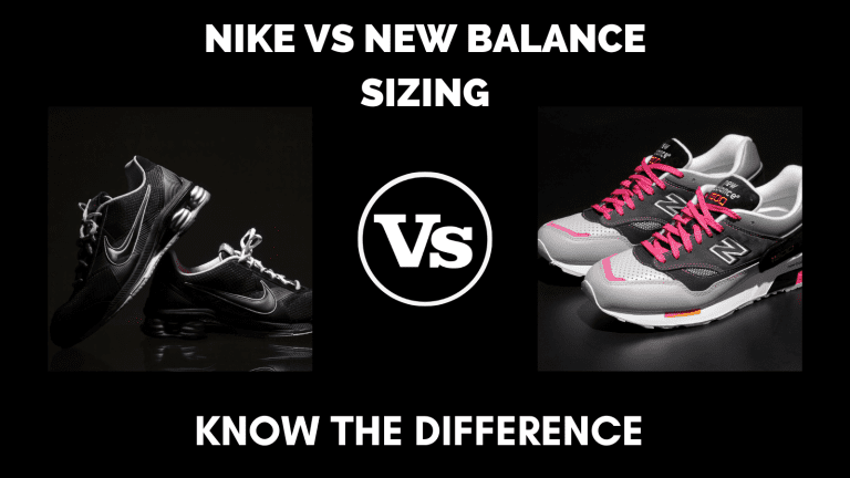 Nike Vs. New Balance Sizing
