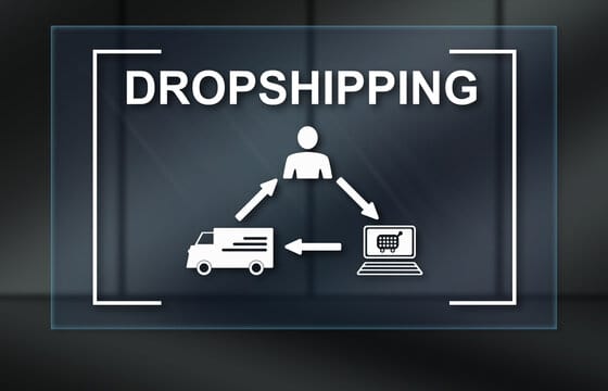 Concept of dropshipping