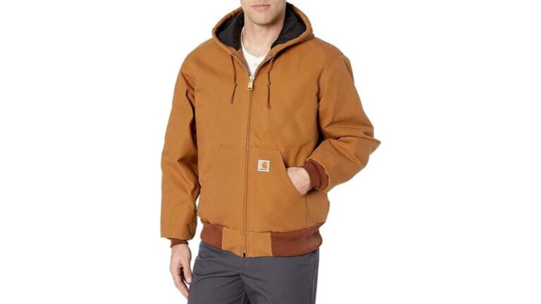 carhartt jacket warm and durable
