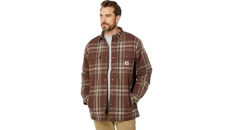 carhartt shirt jac cozy and functional