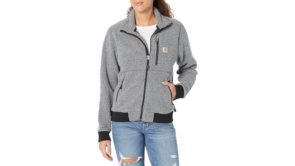 detailed review of carhartt women s fleece jacket