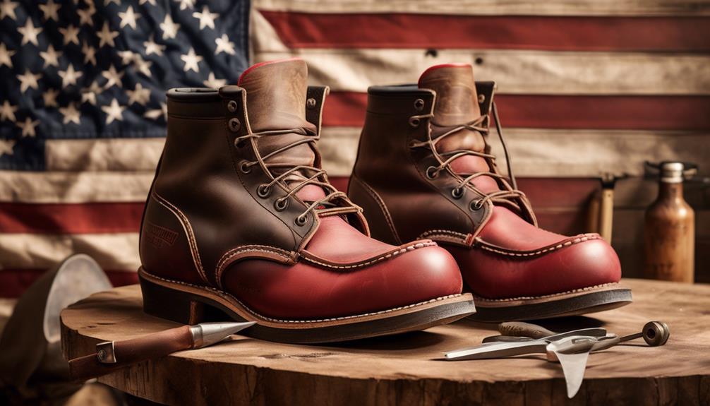 origin of redwing boots