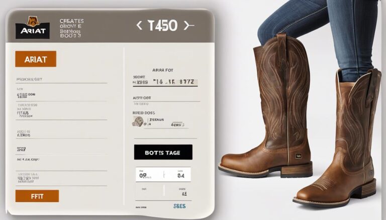 ariat boots sizing accuracy